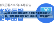 pg电子平台最新公告-PG电子平台最新公告，创新服务与安全升级并进，共筑用户信赖基石