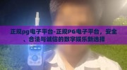 正规pg电子平台-正规PG电子平台，安全、合法与诚信的数字娱乐新选择