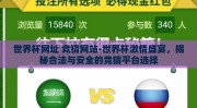 世界杯网址 竞猜网站-世界杯激情盛宴，揭秘合法与安全的竞猜平台选择