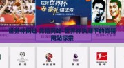 世界杯网址 竞猜网站-世界杯热潮下的竞猜网站探索