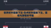 世界杯外围赛下注-世界杯外围赛下注，理性与激情的平衡