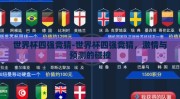 世界杯四强竞猜-世界杯四强竞猜，激情与预测的碰撞