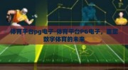 体育平台pg电子-体育平台PG电子，重塑数字体育的未来