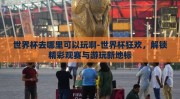 世界杯去哪里可以玩啊-世界杯狂欢，解锁精彩观赛与游玩新地标