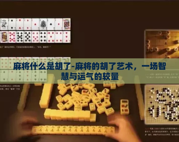 麻将什么是胡了-麻将的胡了艺术，一场智慧与运气的较量
