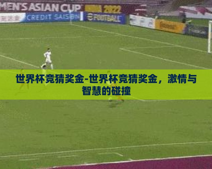 世界杯竞猜奖金-世界杯竞猜奖金，激情与智慧的碰撞