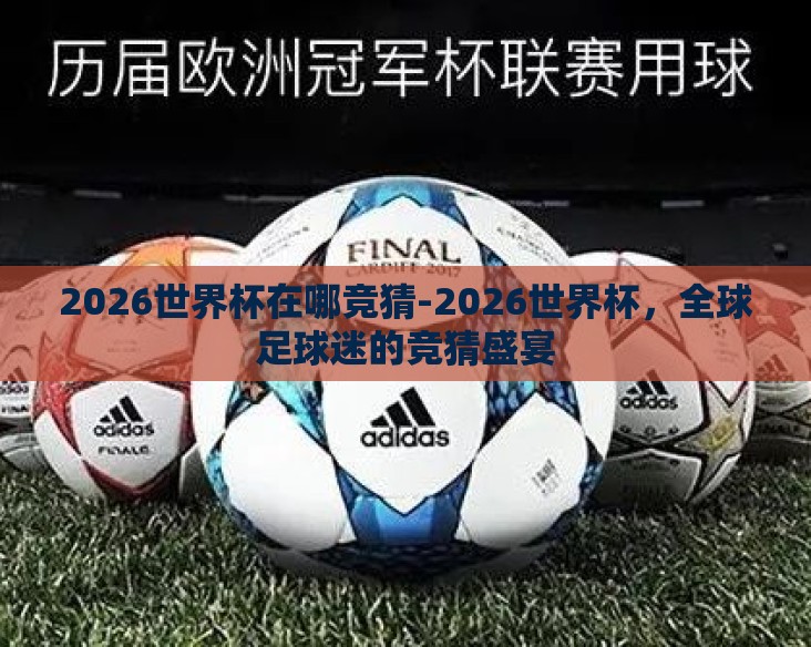 2026世界杯在哪竞猜-2026世界杯，全球足球迷的竞猜盛宴