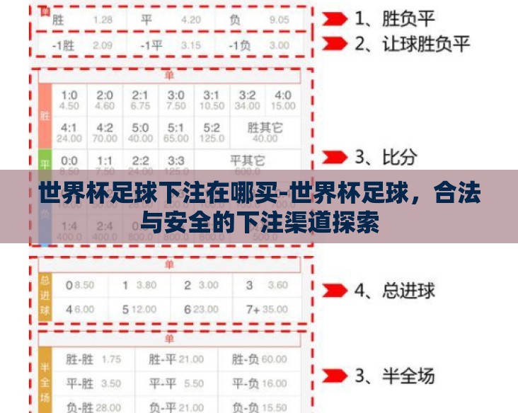 世界杯足球下注在哪买-世界杯足球，合法与安全的下注渠道探索
