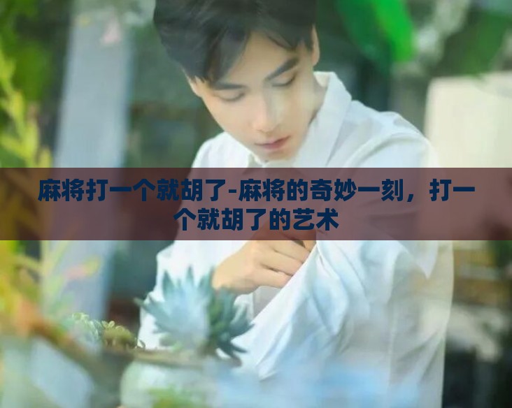 麻将打一个就胡了-麻将的奇妙一刻，打一个就胡了的艺术