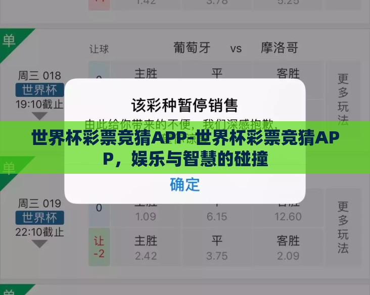 世界杯彩票竞猜APP-世界杯彩票竞猜APP，娱乐与智慧的碰撞