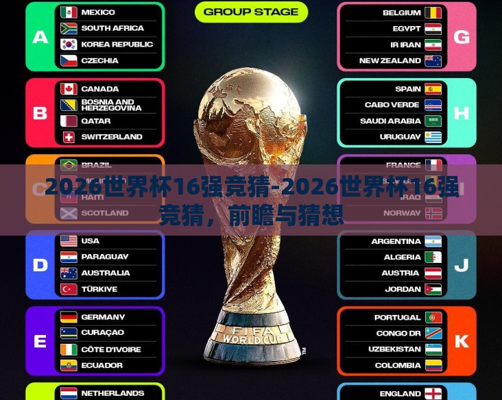 2026世界杯16强竞猜-2026世界杯16强竞猜,前瞻与猜想 2026世界杯16强竞猜-2026世界杯16强竞猜,前瞻与猜想