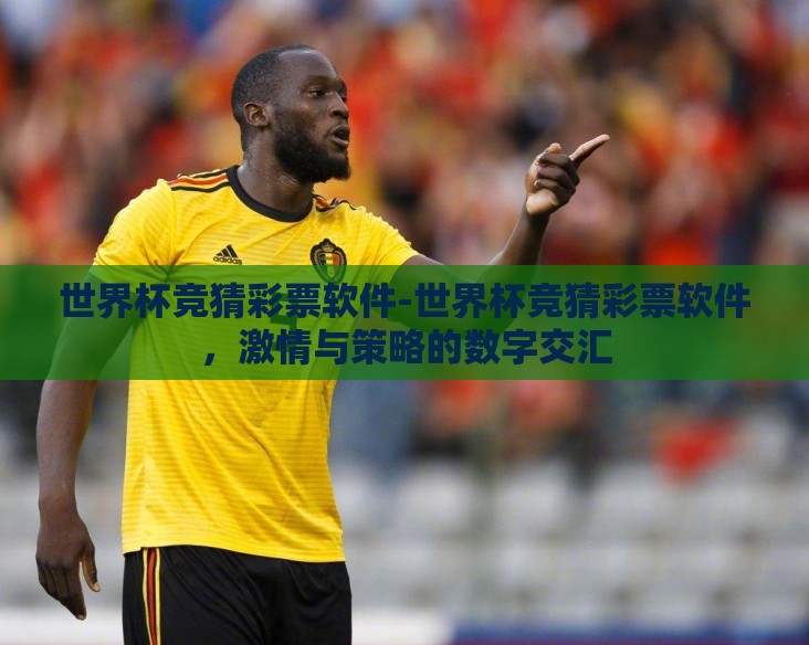 世界杯竞猜彩票软件-世界杯竞猜彩票软件，激情与策略的数字交汇