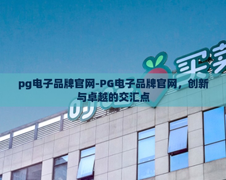 pg电子品牌官网-PG电子品牌官网，创新与卓越的交汇点