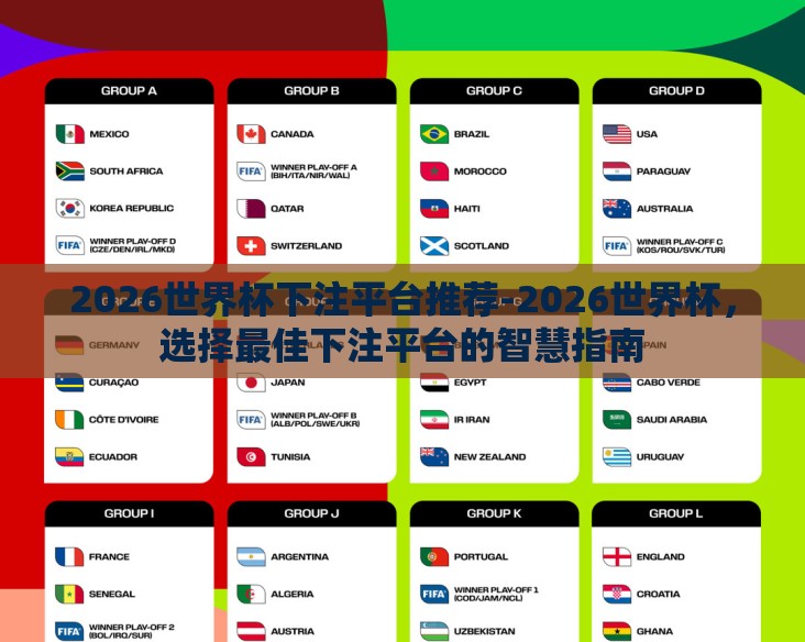 2026世界杯下注平台推荐-2026世界杯，选择最佳下注平台的智慧指南